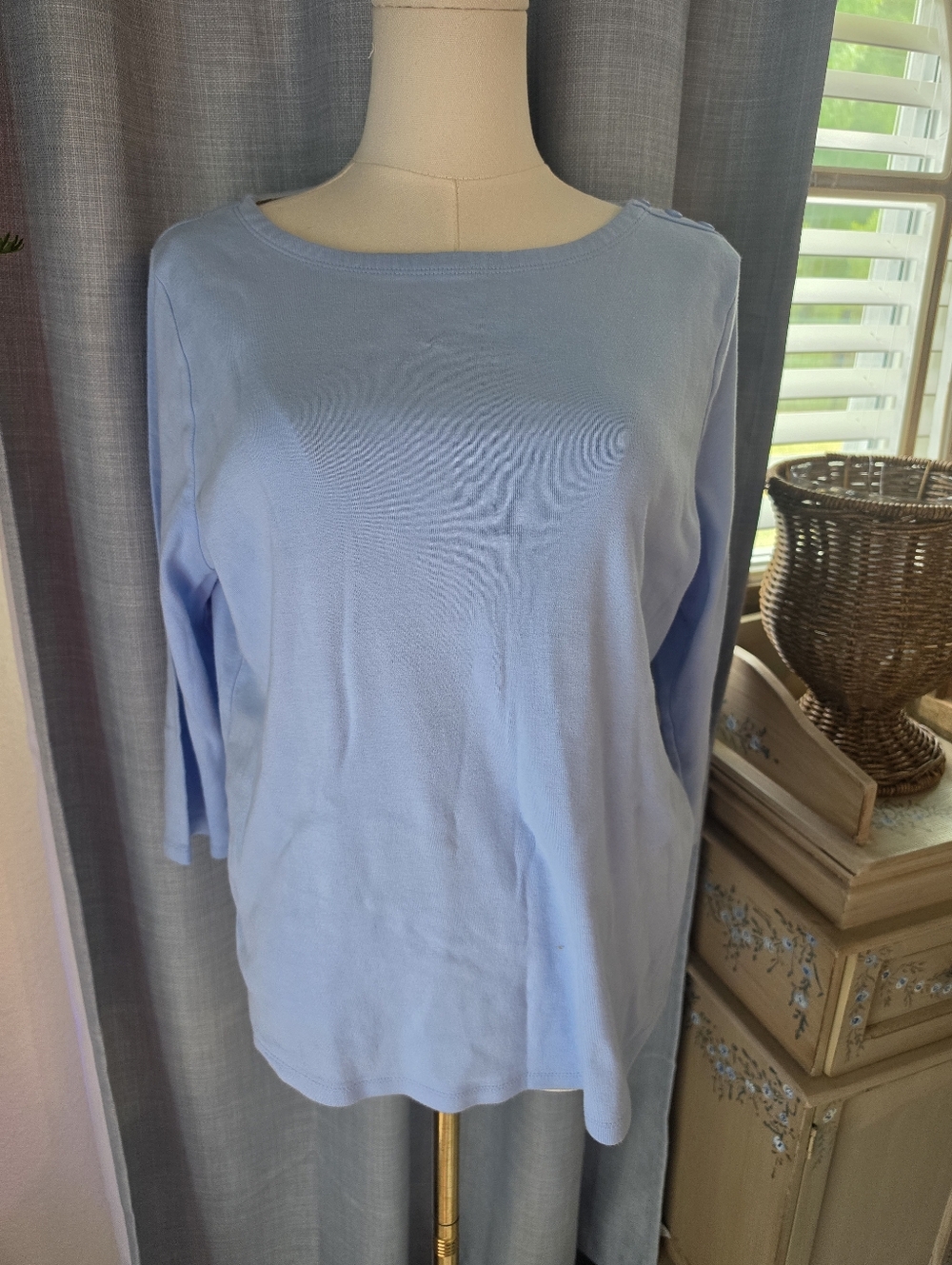 Charter Club Blue Top